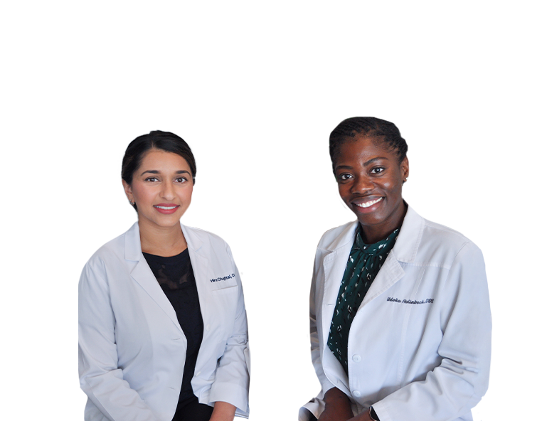 Delafield dentist Udoka Holinbeck DDS and Dr. Hira S. Chughtai