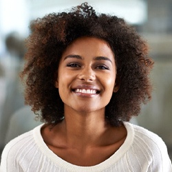 Woman smiling in Delafield