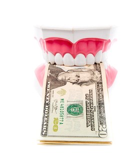 money and dentures